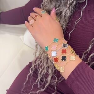 Clover 18k bracelet